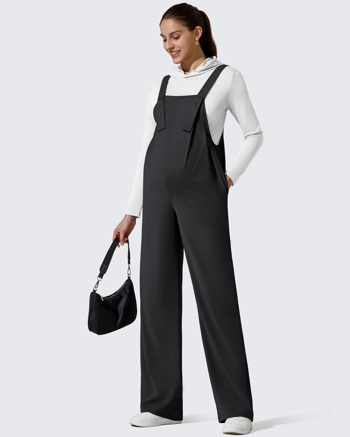 G4Free Activewear - ShiftReady Adjustable Strap Maternity Jumpsuit Pants -GF25PY751AF-XS-GF25PY752AF-XS-GF25PY753AF-XS-GF25PY751AA-S-GF25PY752AA-S