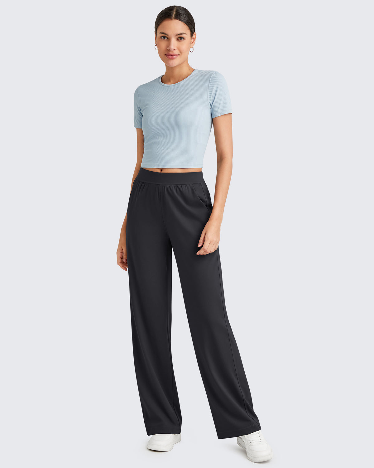 G4Free Activewear ShiftReady High-Rise Straight Leg Dress Pants