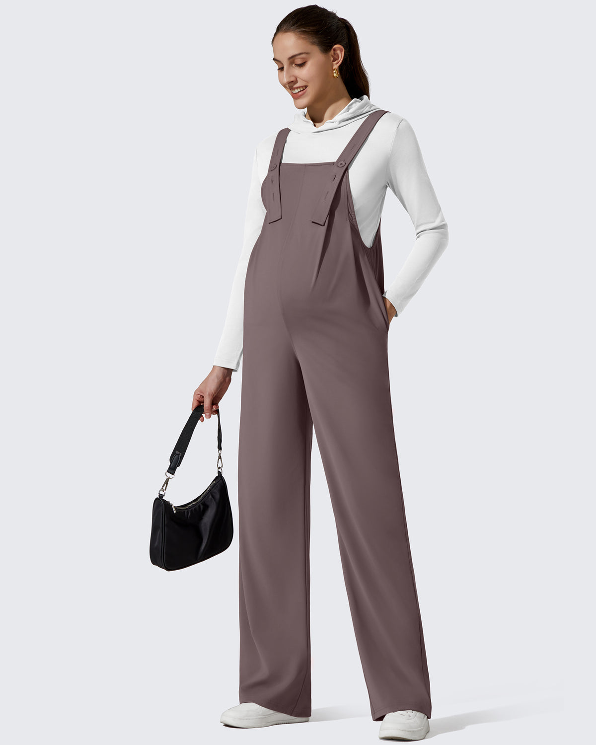 G4Free Activewear - ShiftReady Adjustable Strap Maternity Jumpsuit Pants -GF25PY751AF-XS-GF25PY752AF-XS-GF25PY753AF-XS-GF25PY751AA-S-GF25PY752AA-S