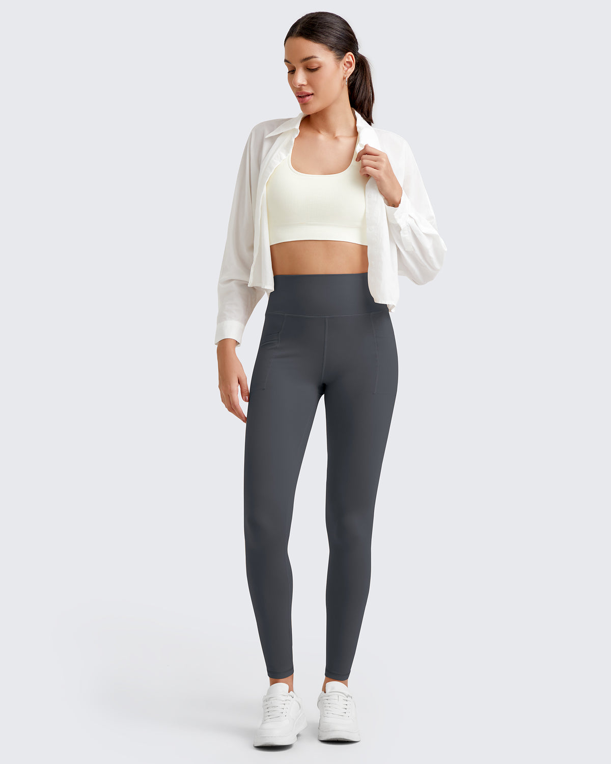 G4Free Activewear - BareFeel High-Waist Workout Yoga Leggings -GF25A376AF-XS-GF24A334AF-XS-GF24A337AF-XS-GF24A338AF-XS-GF25A376AA-S