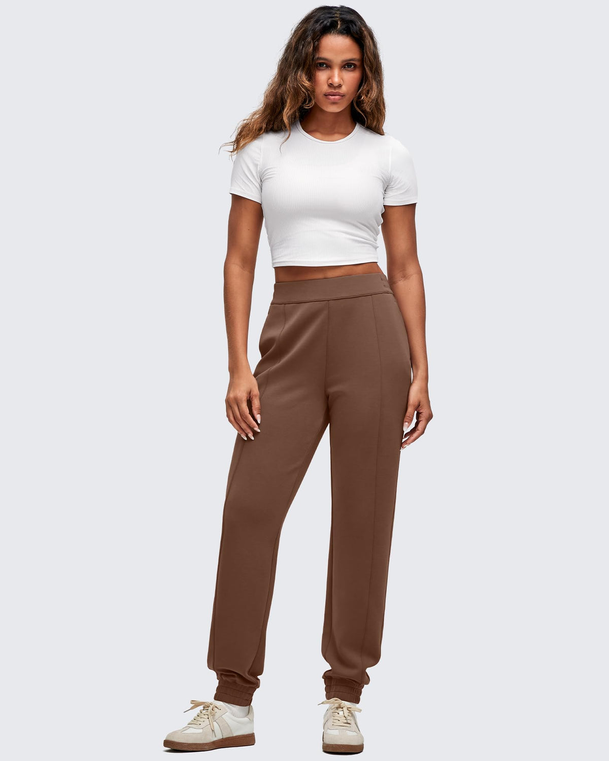 G4Free Activewear - Smoofit Elastic Waist Pull Pockets Joggers Pants -GF25D552AF-XS-GF25D553AF-XS-GF25D554AF-XS-GF25D552AA-S-GF25D553AA-S