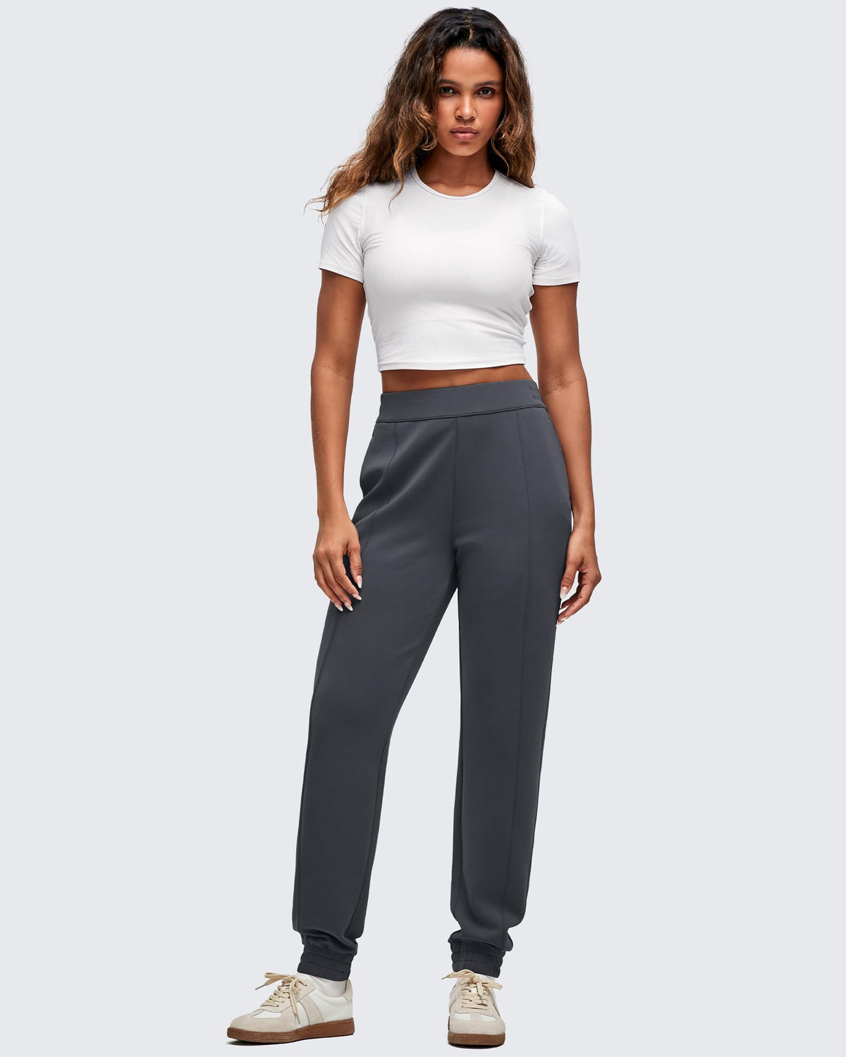 G4Free Activewear - Smoofit Elastic Waist Pull Pockets Joggers Pants -GF25D552AF-XS-GF25D553AF-XS-GF25D554AF-XS-GF25D552AA-S-GF25D553AA-S