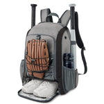 G4Free Activewear - G4Free Baseball Bag, Softball Backpack with Shoe Compartment, Large Bat Backpack with Fence Hook -TN24B366B-TN24B366D-TN24B366A