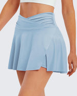 G4Free Activewear - High-Rise Athletic Golf Short Skirt -GF22H058AA-S-GF22H058AB-M-GF22H058AC-L-GF22H058AD-XL-GF22H058AE-XXL