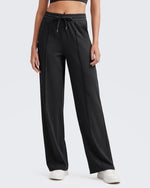 G4Free Activewear - Loose Front Pleats Drawstring Casual Pants -GF24J310AA-S-GF24J311AA-S-GF24J312AA-S-GF24J310AB-M-GF24J311AB-M