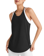 G4Free Activewear - Quick Dry Y Back Athletic Sleeveless Tanks -GF25L386AA-S-GF25L386AB-M-GF25L386AC-L-GF25L386AD-XL-GF25L386AE-XXL