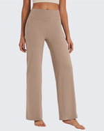 G4Free - BareFeel Wide Leg High-Waisted Pants Petite -GF24J247FA-S-GF24J247FB-M-GF24J247FC-L-GF24J247FD-XL-GF24J247FE-XXL