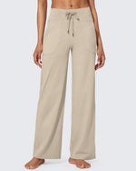 G4Free - EverGoing Business Casual High-Waist Wide Leg Pants 33 --GF23J191AA-S-GF23J191AB-M-GF23J191AC-L-GF23J191AD-XL