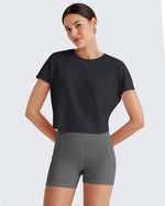 G4Free - Lightbreeze Batwing Sleeve Workout Tops -GF25K343AA-S-GF25K343AB-M-GF25K343AC-L-GF25K343AD-XL-GF25K343AF-XS