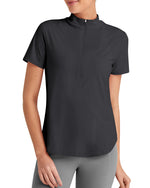 G4Free - Lightbreeze UPF 50+ Half Zip Golf Short Sleeve -GF25K340AA-S-GF25K340AB-M-GF25K340AC-L-GF25K340AD-XL-GF25K340AE-XXL