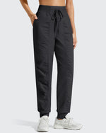 G4Free - Lightweight Ankle Cuffs Drawstring Track Pants -GF25D694BA-S-GF25D695BA-S-GF25D696BA-S-GF25D694BB-M-GF25D695BB-M