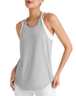 G4Free - Quick Dry Y Back Athletic Sleeveless Tanks -GF25L386AA-S-GF25L386AB-M-GF25L386AC-L-GF25L386AD-XL-GF25L386AE-XXL