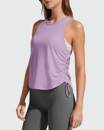 G4Free - Ruch Side High Neck Racerback Muscle Tank Tops -GF26L878I002F-XS-GF26L878I002A-S-GF26L878I002B-M-GF26L878I002C-L-GF26L878I002D-XL