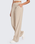 G4Free - ShiftReady High-Waist Work Wide Leg Pants -GF24J227AA-S-GF24J228AA-S-GF24J229AA-S-GF24J227AB-M-GF24J228AB-M