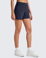 G4Free - Smoofit High Waisted Sweat Shorts 4'' -GF25E418AA-S-GF25E418AB-M-GF25E418AC-L-GF25E418AD-XL-GF25E418AE-XXL