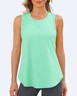 G4Free Activewear - Quick Dry Scoop Neck Sleeveless Tops -GF24B222BF-XS-GF24B222BA-S-GF24B222BB-M-GF24B222BC-L-GF24B222BD-XL