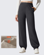 G4Free Activewear - Fleece Lined Loose Warm Narrowed Trouser Legs Pants -GF25J684AF-XS-GF25J685AF-XS-GF25J686AF-XS-GF25J684AA-S-GF25J685AA-S
