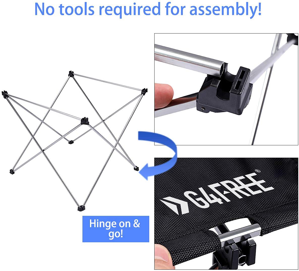 G4Free Portable Folding Camping Table