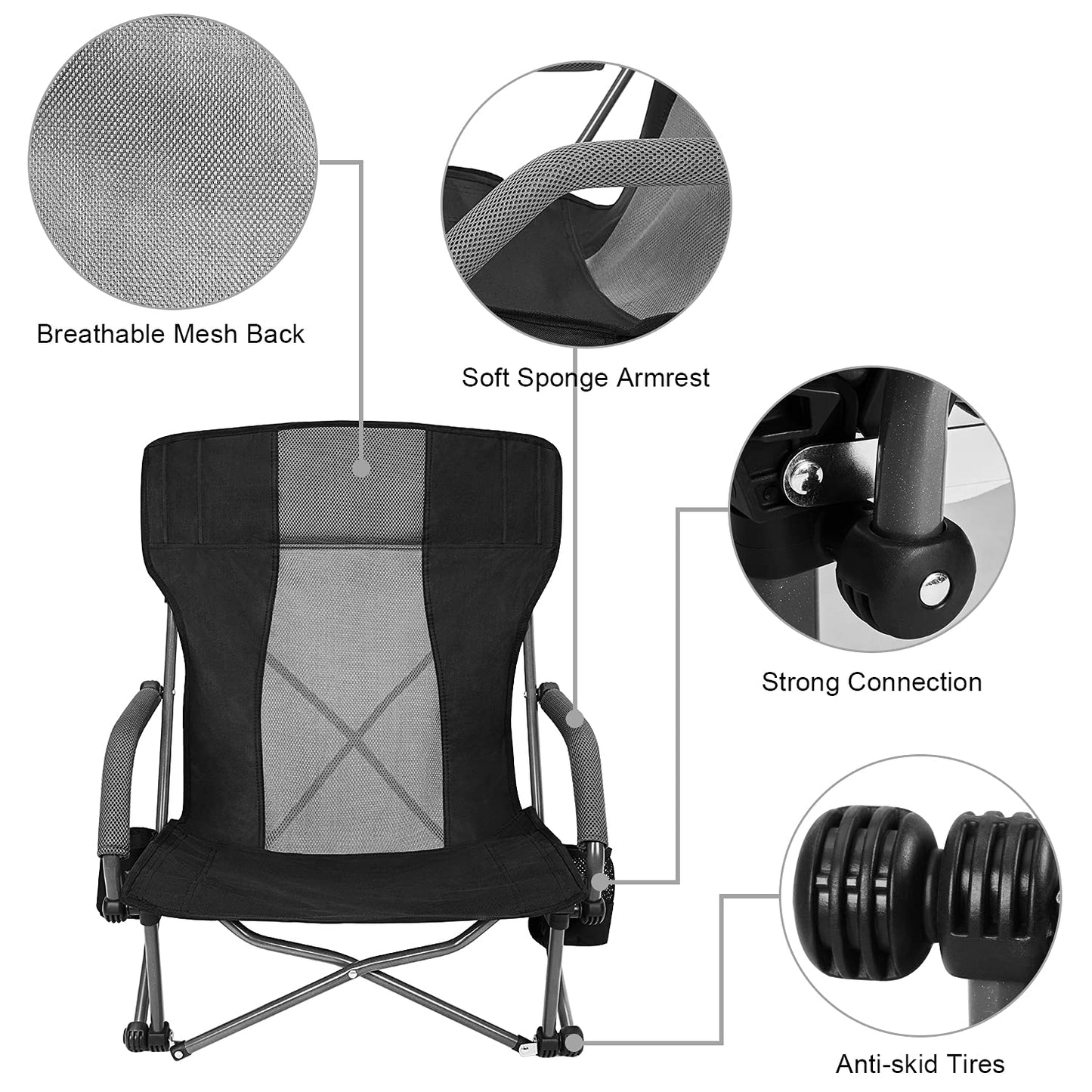 G4Free Folding Beach Chair