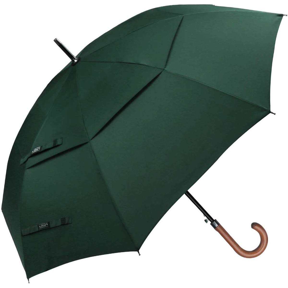 G4Free 52/62inch Wooden J Handle Auto Open  Golf Umbrella