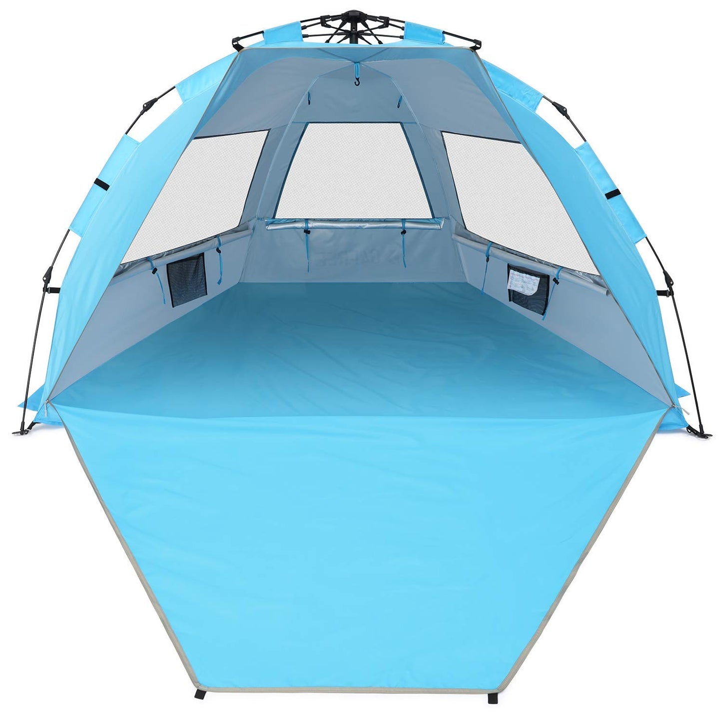 G4Free 3-4 Person Beach Tent Pop Up Shade