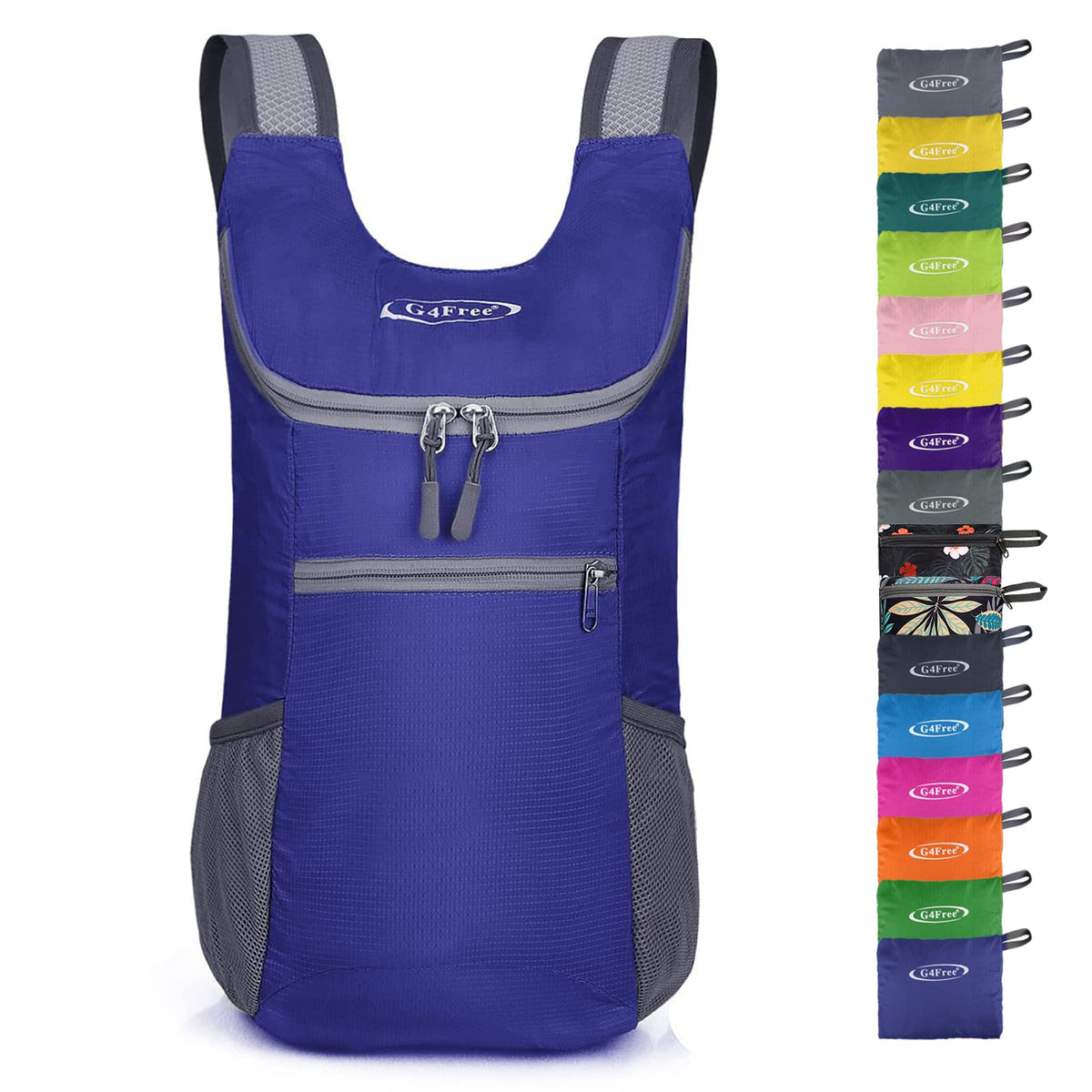 G4Free Activewear - G4Free 11L Lightweight Hiking Backpack for Men And Women -D02V543A-D02V543R-D02V543B-D02V543P-D02V543V