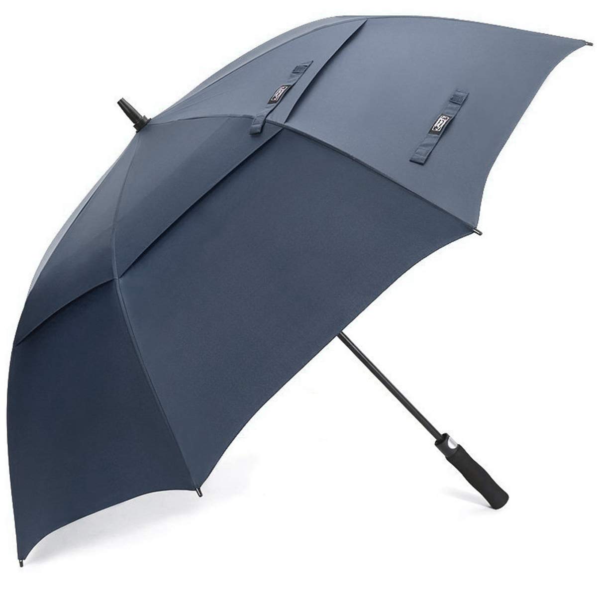 G4Free Automatic Open Golf Umbrella Double Canopy Vented Stick Umbrellas