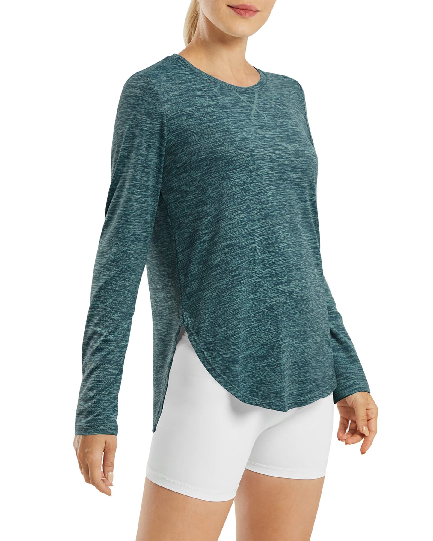 G4Free Women's UPF 50+ UV Loose Long Sleeve Workout Sun Shirt