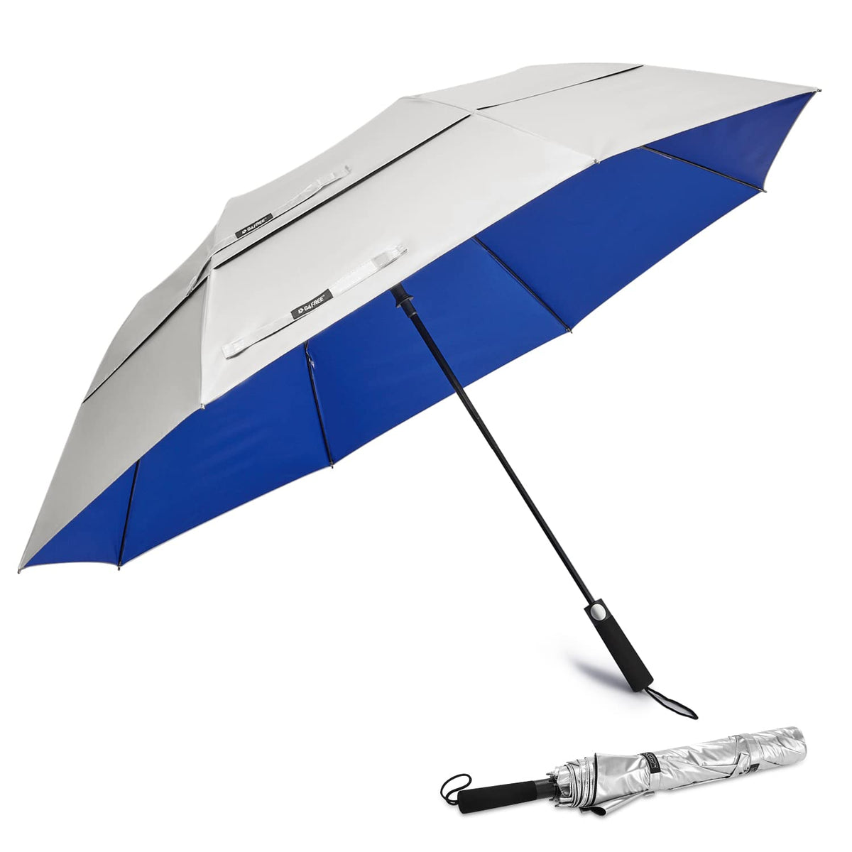 G4Free Activewear - G4Free 62 Inch Portable UV Protection Automatic Big Sun Umbrella -D02V737A-D02V737B-D02V737C