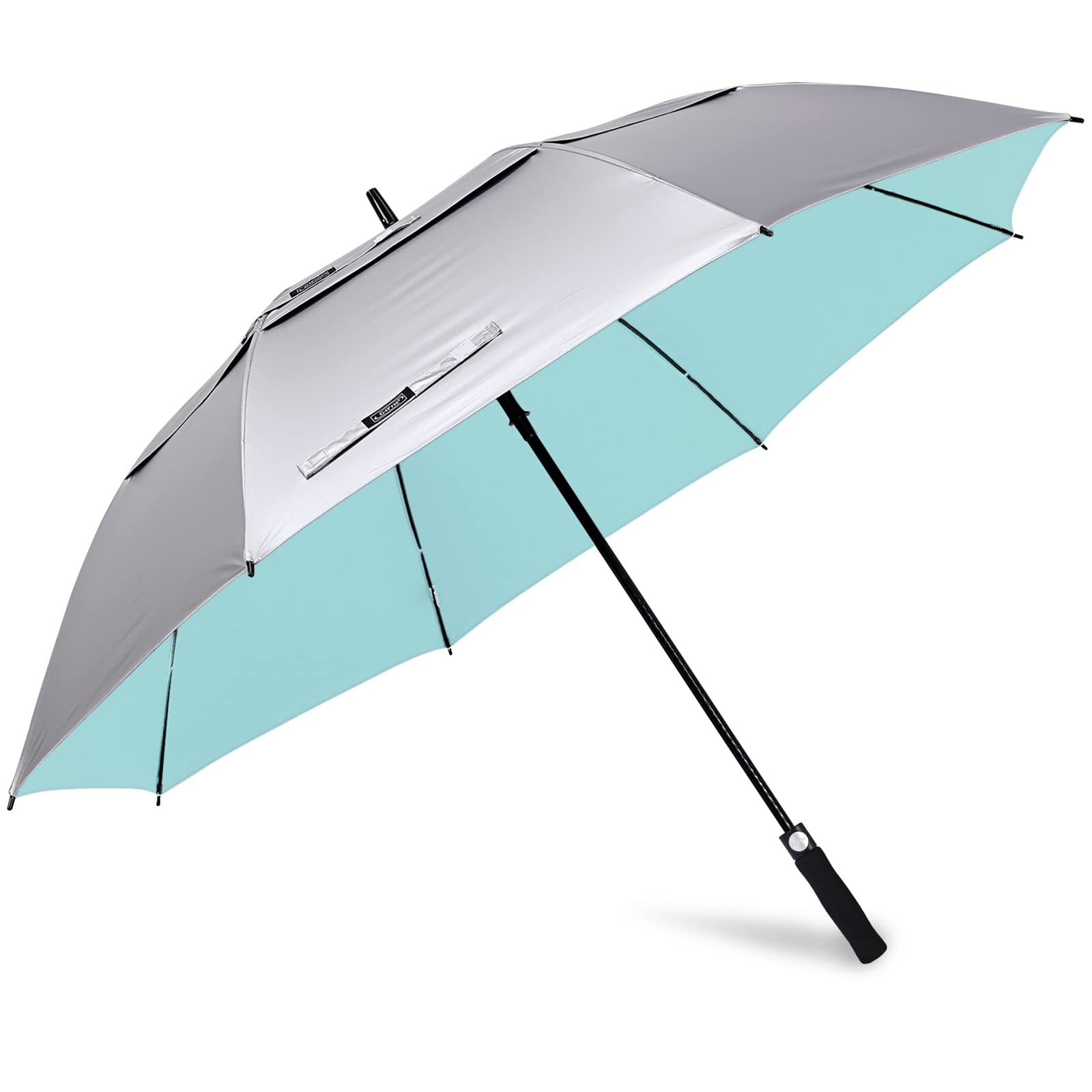 G4Free G4Free UV Protection Windproof Sun Rain Umbrellas # Light blue