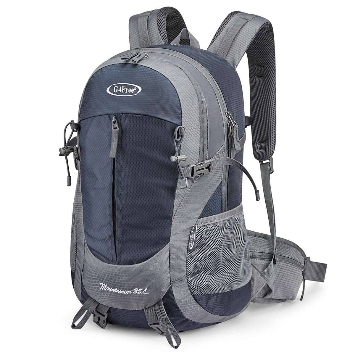 G4Free Activewear - G4Free 35L Outdoor Sports Travel Daypack with Rain Cover -D02V647A-D02V647C-D02V647D-D02V647F-D02V647B
