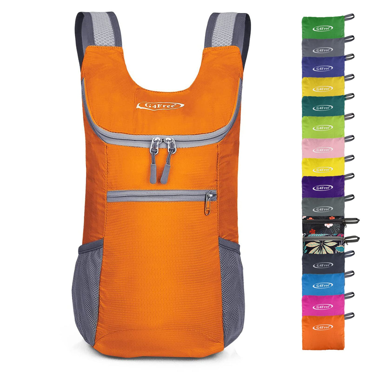 G4Free Activewear - G4Free 11L Lightweight Hiking Backpack for Men And Women -D02V543A-D02V543R-D02V543B-D02V543P-D02V543V