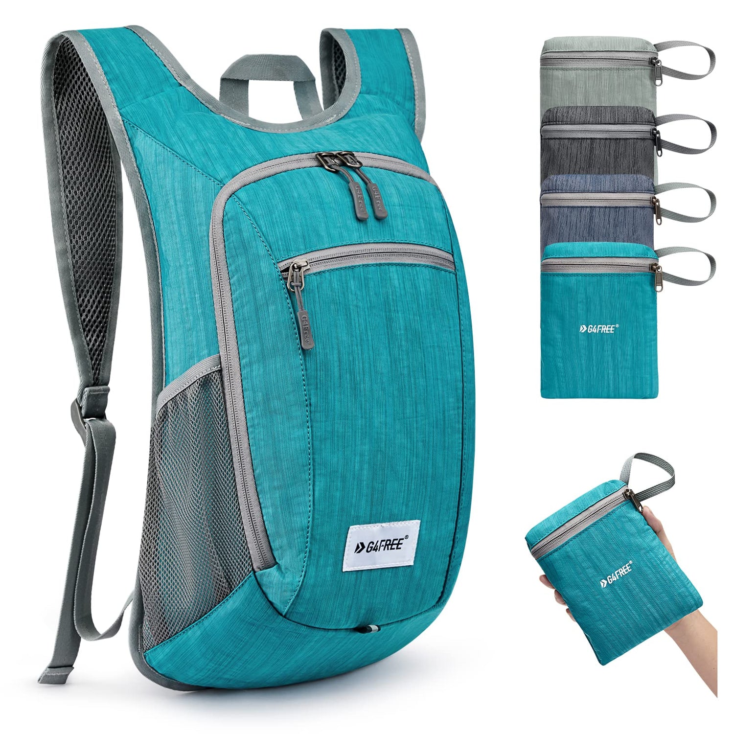 G4Free Activewear - G4Free 10L/15L Lightweight Hiking Backpack -TN22B044A-TN23B214A-TN24B381A-TN22B044E-TN23B214E