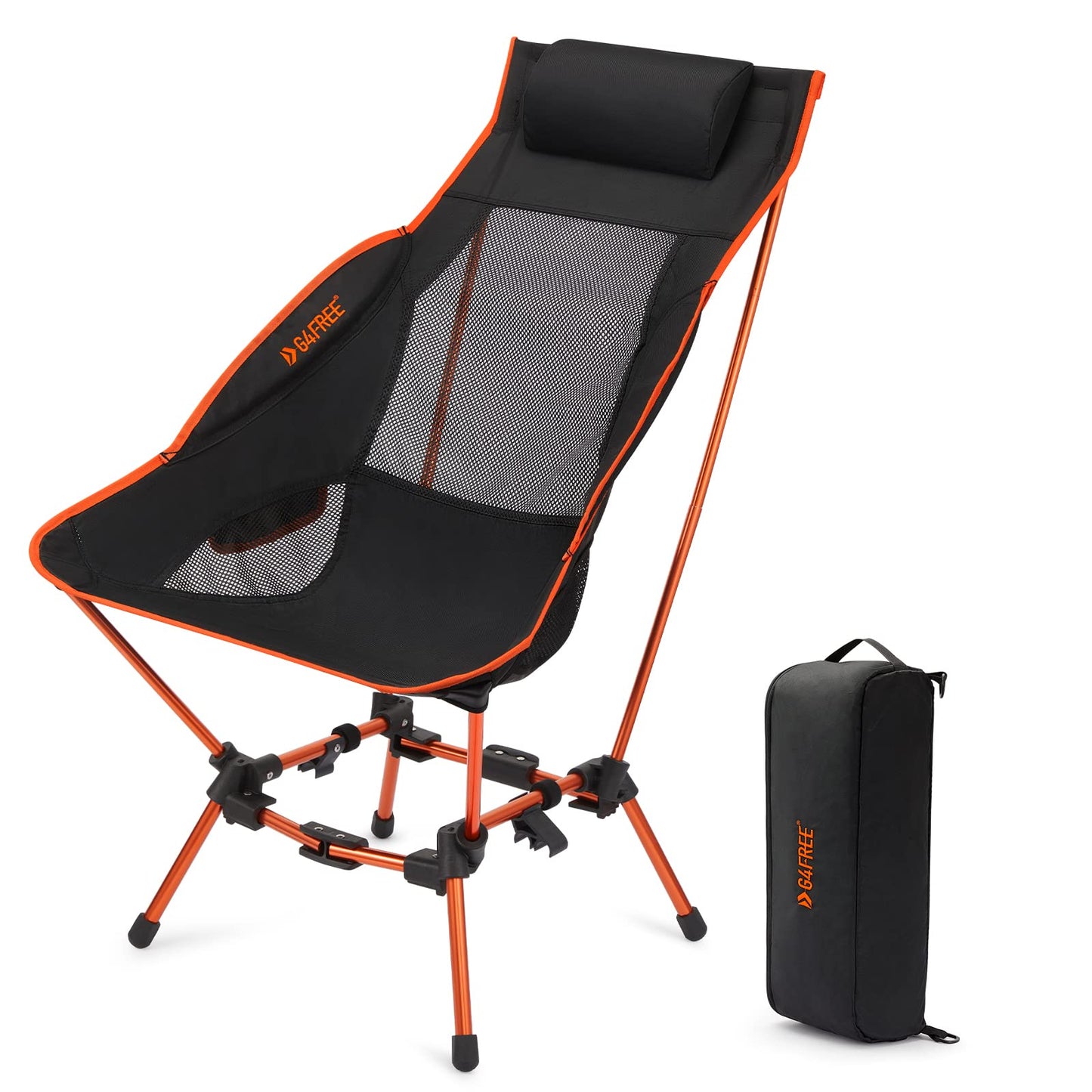 G4Free High Back Lightweight Camping Chair