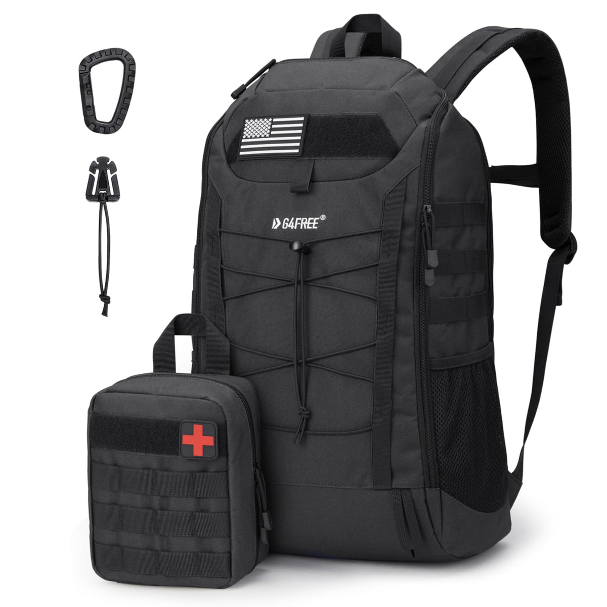 G4Free Activewear - G4Free 45L Military Tactical Backpack -TN23B193A-TN23B193C-TN23B193B