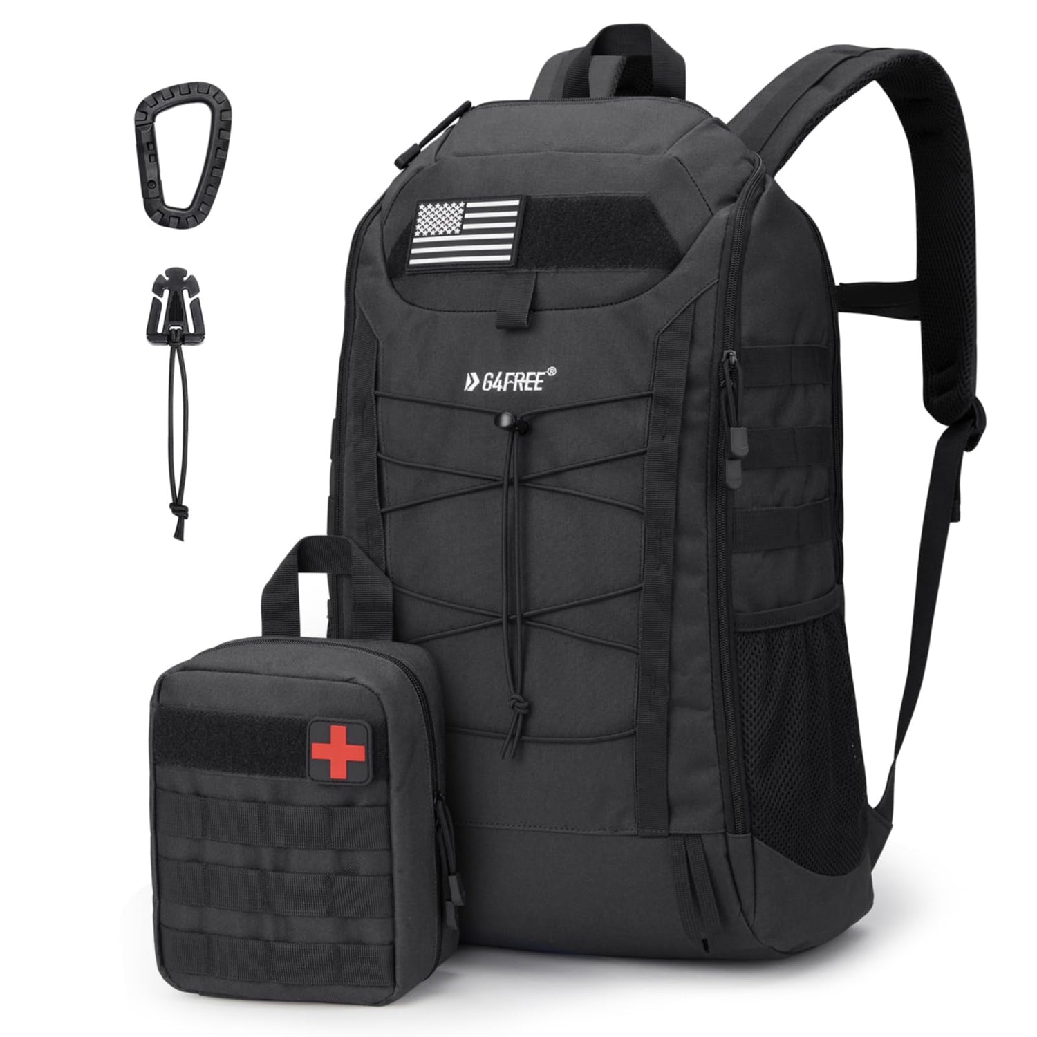 G4Free Activewear - G4Free 45L Military Tactical Backpack -TN23B193A-TN23B193C-TN23B193B