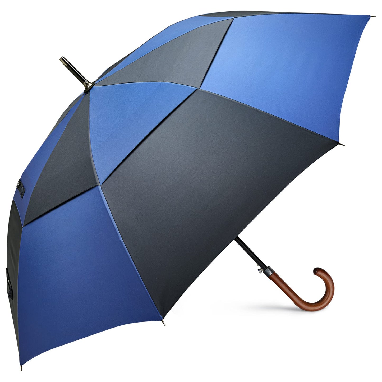G4Free 52/62inch Wooden J Handle Auto Open Golf Umbrella
