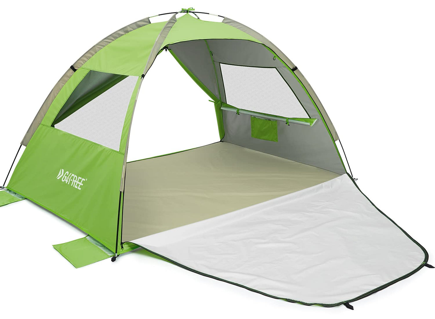 G4Free Large Pop up Beach Tent for 3-4 Person