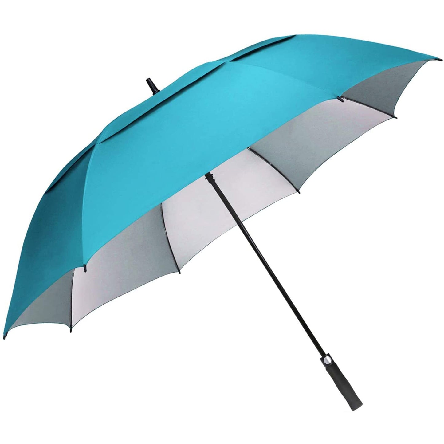 G4Free 54/62/68 Inch UV Protection Automatic Open Double Canopy Vented Sun Rain Umbrella