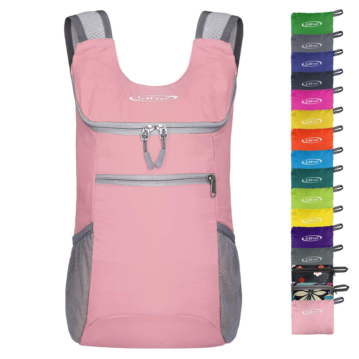 G4Free Activewear - G4Free 11L Lightweight Hiking Backpack for Men And Women -D02V543A-D02V543R-D02V543B-D02V543P-D02V543V