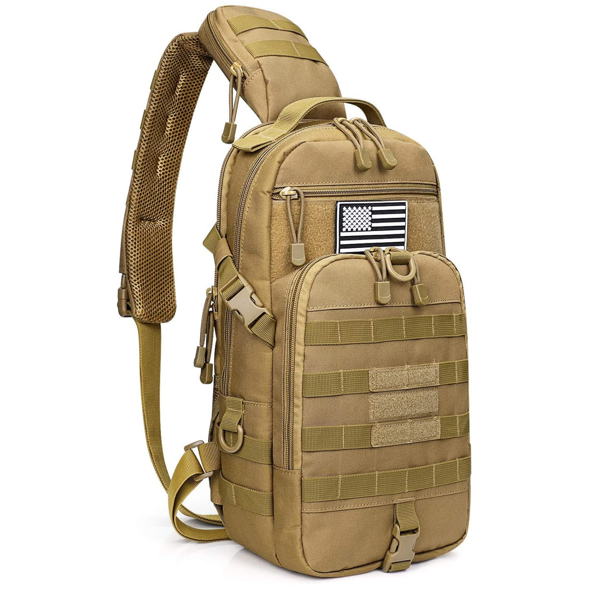 G4Free Activewear - G4Free Tactical Sling Bag -D02V681A-D02V681C