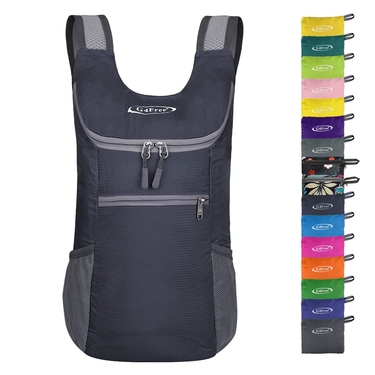 G4Free Activewear - G4Free 11L Lightweight Hiking Backpack for Men And Women -D02V543A-D02V543R-D02V543B-D02V543P-D02V543V