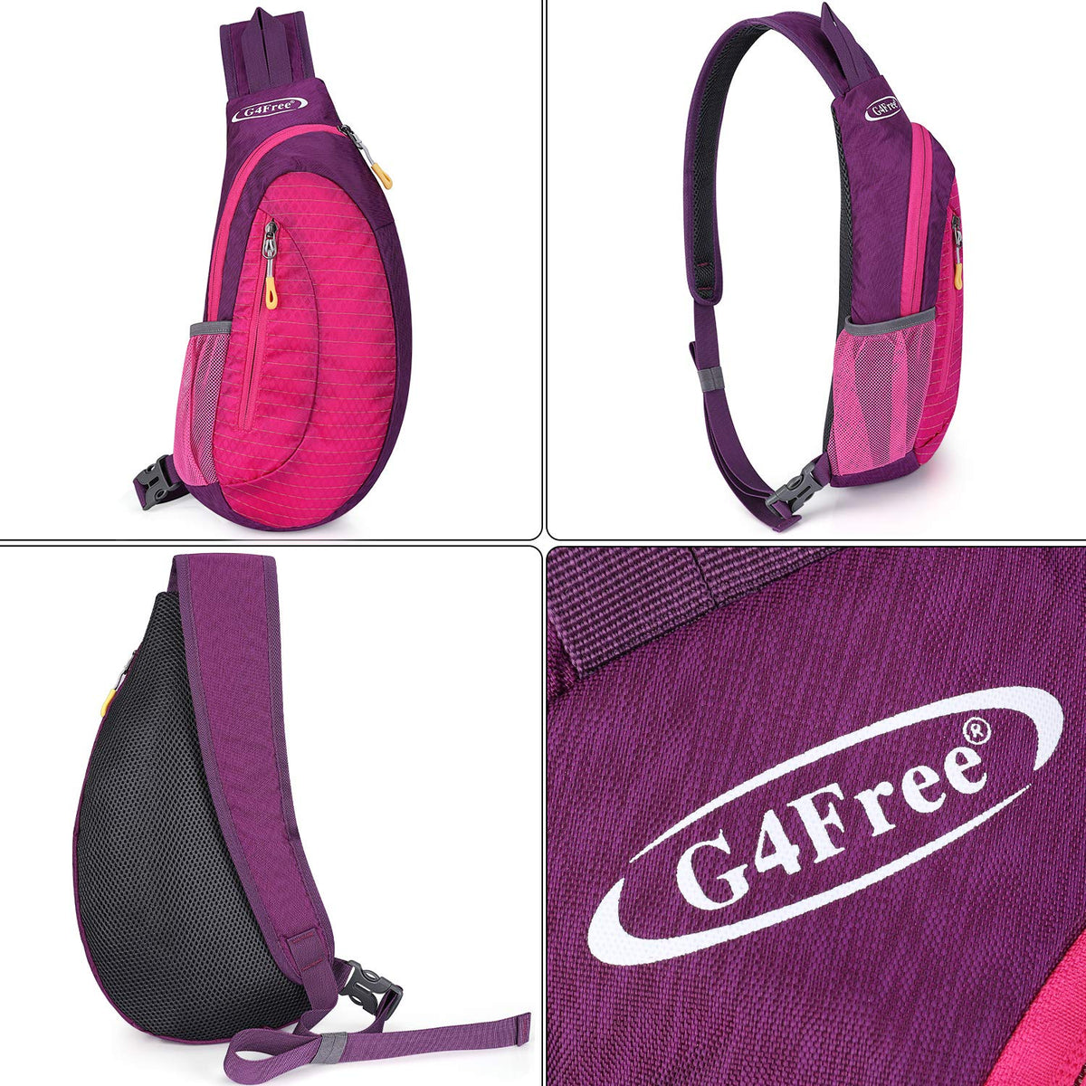 G4Free G4Free Sling Bags Men Shoulder Backpack Small Cross Body Chest Sling Backpack