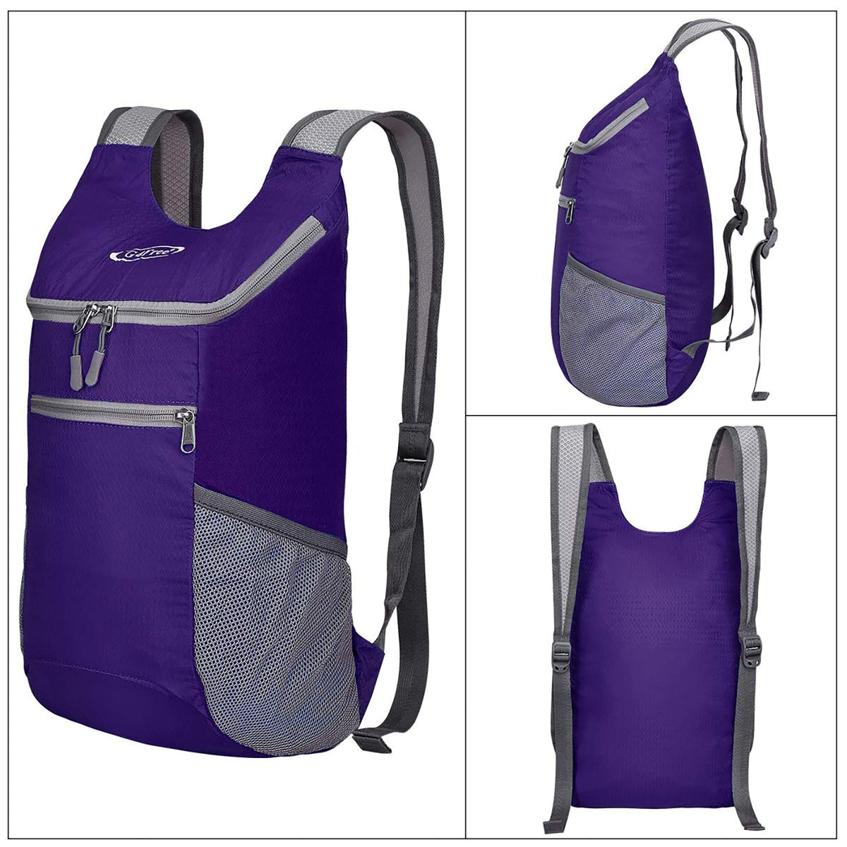 G4Free Activewear - G4Free 11L Lightweight Hiking Backpack for Men And Women -D02V543A-D02V543R-D02V543B-D02V543P-D02V543V