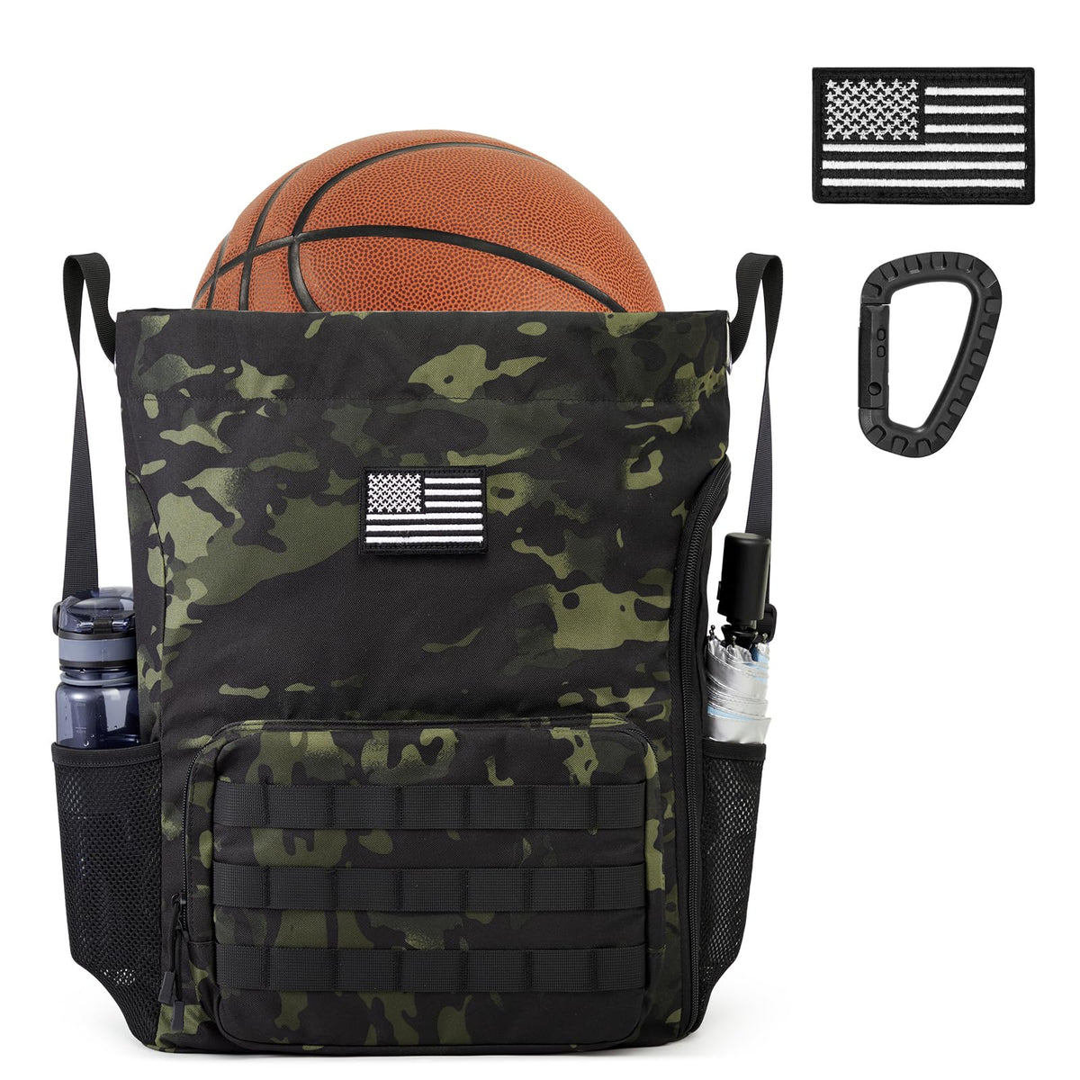G4Free Activewear - G4Free Drawstring Backpack Sports Gym Bag with Shoes Compartment -TN23B194C-TN23B194B