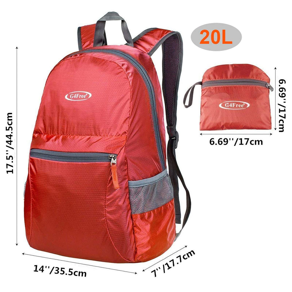 G4Free G4Free Daypack Backpacks