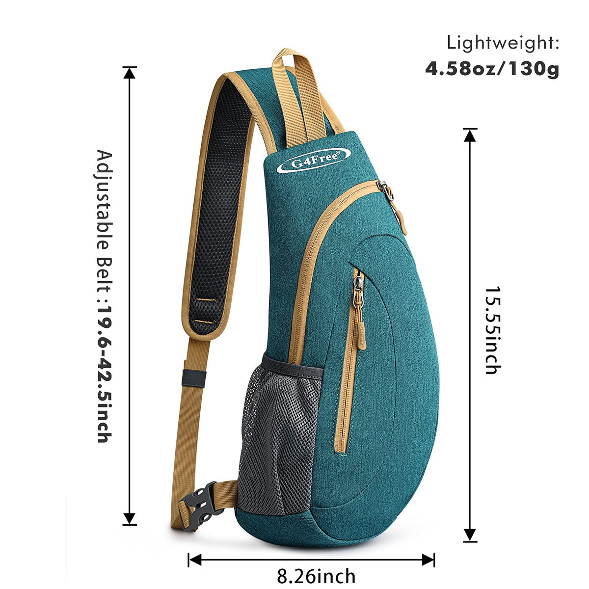 G4Free G4Free Sling Bags Men Shoulder Backpack Small Cross Body Chest Sling Backpack