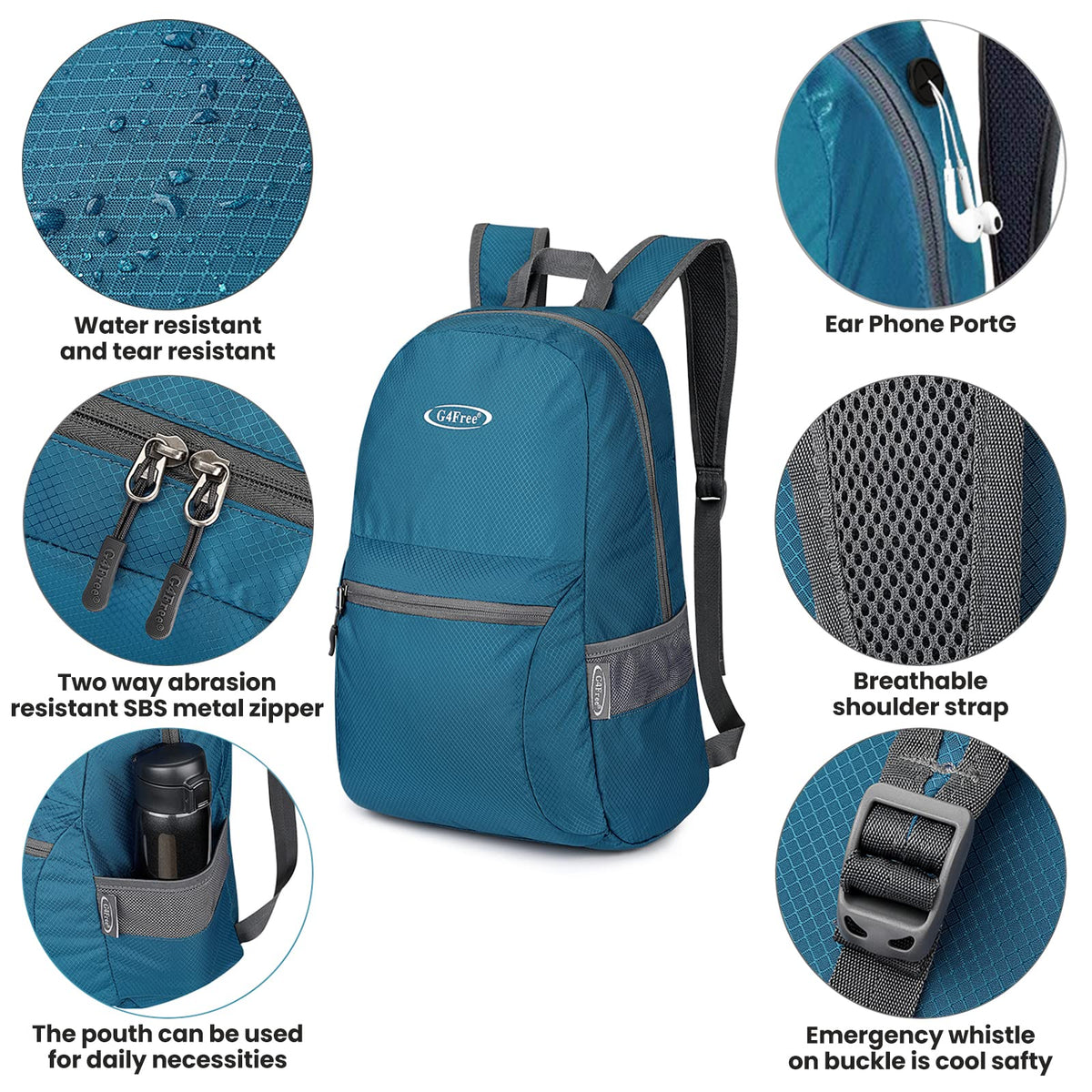G4Free G4Free Daypack Backpacks
