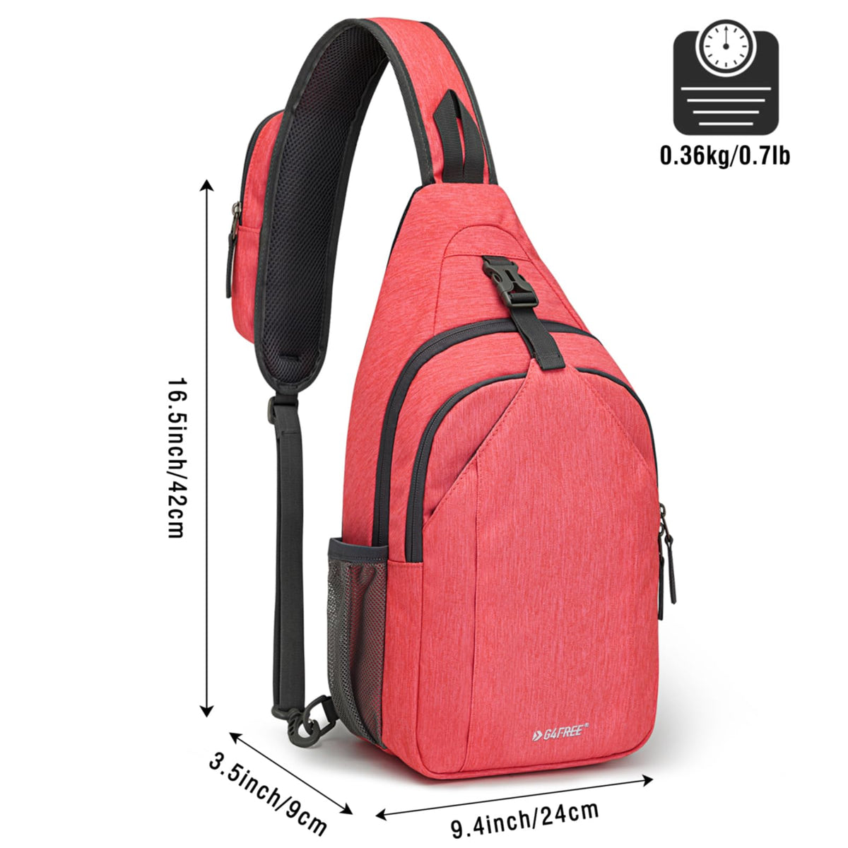 G4Free G4Free RFID Blocking Sling Bag