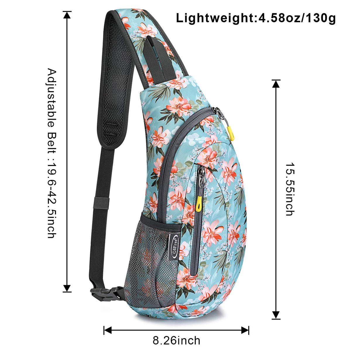 G4Free G4Free Sling Bags Men Shoulder Backpack Small Cross Body Chest Sling Backpack